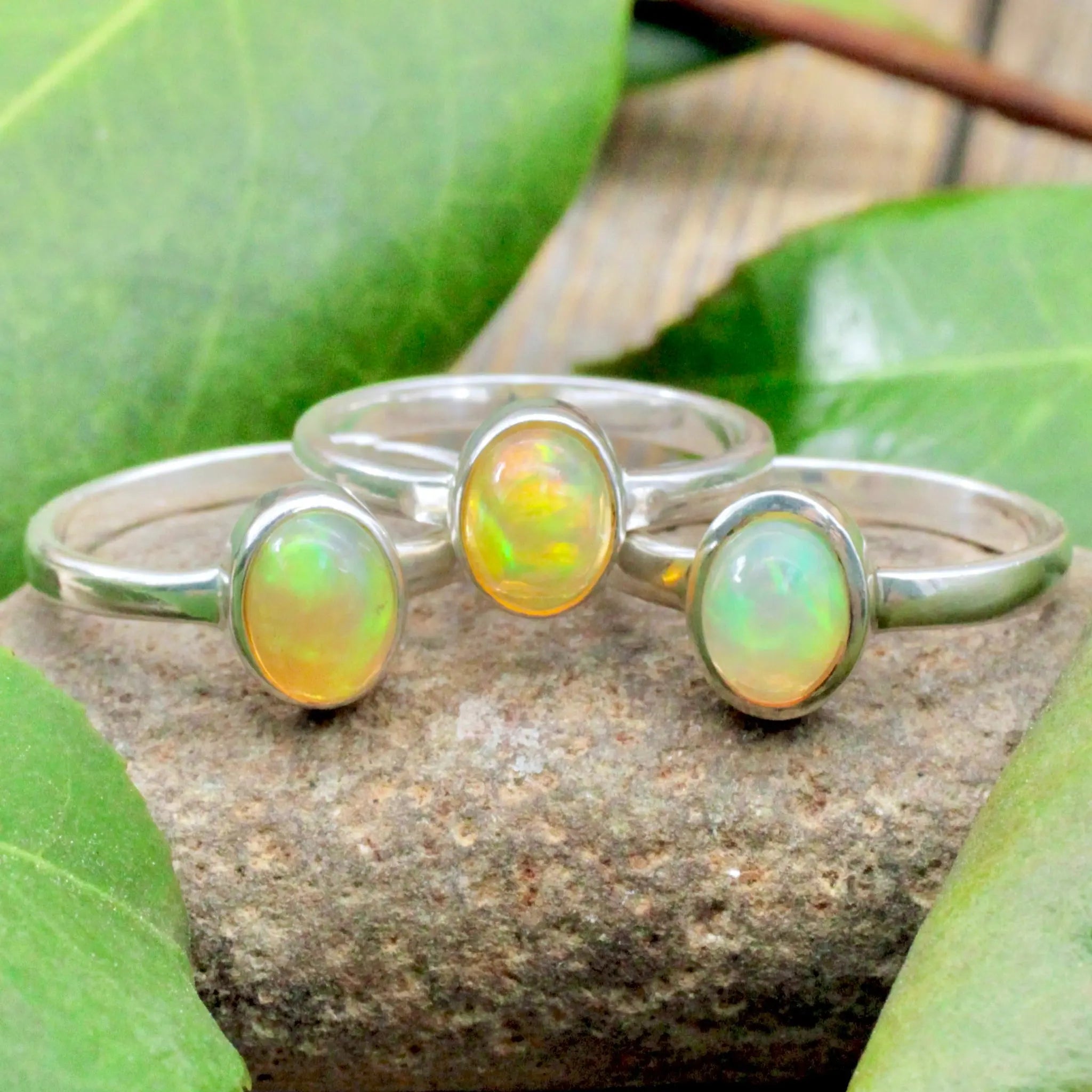 Ethiopian Opal Ring